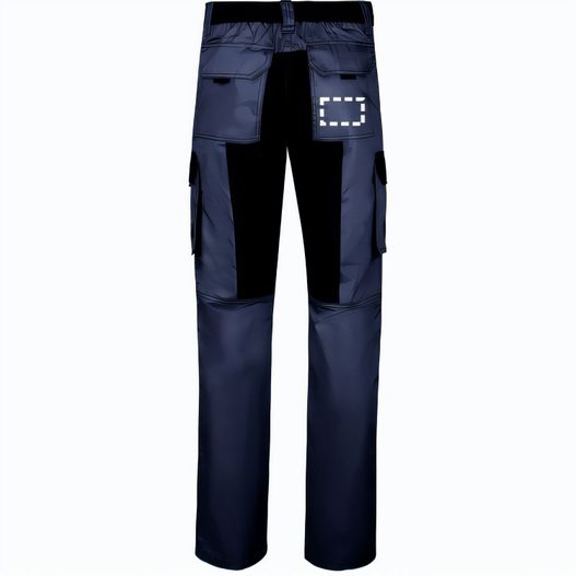 VL NJORD. Zweifarbige Twill-Hose mit mehreren Taschen (240 g/m²), aus Baumwolle (35%) und Polyester (65%) (Bild 1)