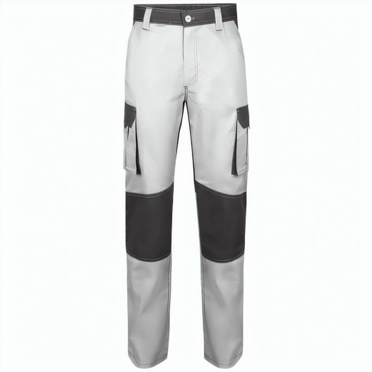 VL NJORD. Zweifarbige Twill-Hose mit mehreren Taschen (240 g/m²), aus Baumwolle (35%) und Polyester (65%) (Bild 1)