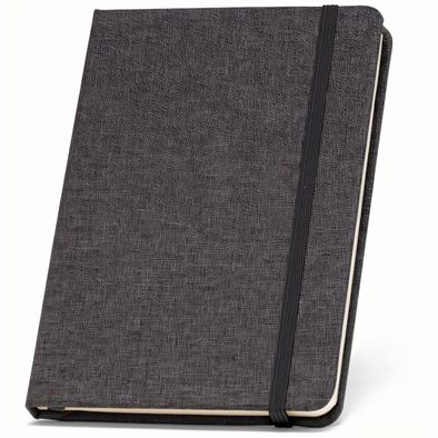 Produktabbildung BOYD. A5 Notizbuch aus recyceltem Polyester (100% rPET) mit linierten Blättern BOYD. A5 Notizbuch aus recyceltem Polyester (100% rPET) mit linierten Blättern