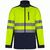 VL HESTIA. Zweifarbige Softshell-Jacke (280 g/m²) aus Polyester (96 %) und Elastan (4 %)