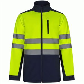 VL HESTIA. Zweifarbige Softshell-Jacke (280 g/m²) aus Polyester (96 %) und Elastan (4 %)