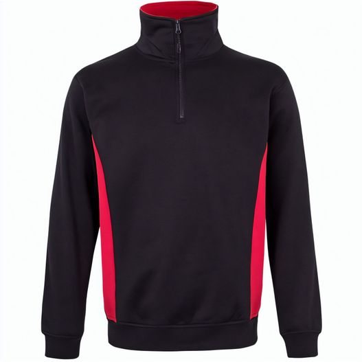 Produktabbildung VL SVAROG. Zweifarbiges Frottee-Sweatshirt (260 g/m²), aus Polyester (65 %) und Baumwolle (35 %) VL SVAROG. Zweifarbiges Frottee-Sweatshirt (260 g/m²), aus Polyester (65 %) und Baumwolle (35 %) (Bild 1)