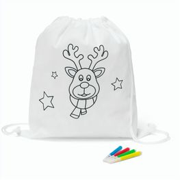 Produktabbildung GLENCOE. Weihnachtlicher Turnbeutel zum bemalen GLENCOE. Weihnachtlicher Turnbeutel zum bemalen
