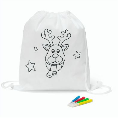 GLENCOE. Weihnachtlicher Turnbeutel zum bemalen