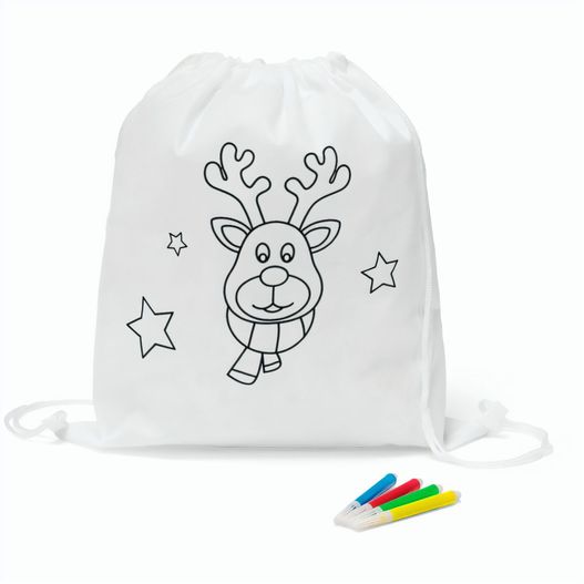 Produktabbildung GLENCOE. Weihnachtlicher Turnbeutel zum bemalen GLENCOE. Weihnachtlicher Turnbeutel zum bemalen (Bild 1)