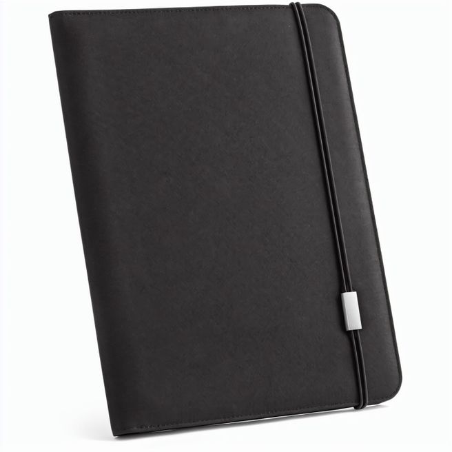 EMERGE FOLDER II. A4 Mappe aus recyceltem Polyester (100% rPET) 300D mit elastischem Verschluss