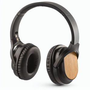 GOULD. Kopfhörer wireless und faltbar mit 5 Stunden Akkulaufzeit aus bamboe en ABS