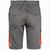 VL HEMERA. Zweifarbige Stretch-Bermudashorts mit mehreren Taschen (240 g/m²) aus Baumwolle (46 %), EME (38 %) und Polyester (16 %) (Bild 2)