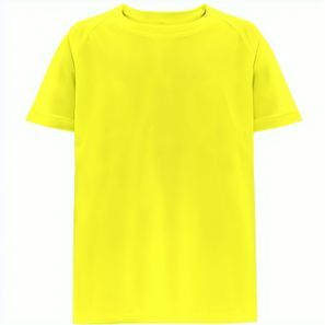 THC MOVE KIDS. Technisches T-Shirt mit kurzen Ärmeln aus Polyester für Kinder