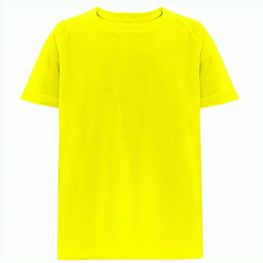 THC MOVE KIDS. Technisches T-Shirt mit kurzen Ärmeln aus Polyester für Kinder