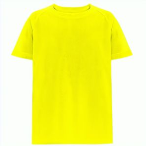 THC MOVE KIDS. Technisches T-Shirt mit kurzen Ärmeln aus Polyester für Kinder