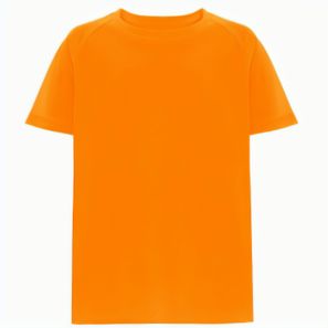 THC MOVE KIDS. Technisches T-Shirt mit kurzen Ärmeln aus Polyester für Kinder