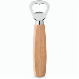 Produktabbildung HOLZ. Flaschenöffner aus Metall, mit Holzgriff HOLZ. Flaschenöffner aus Metall, mit Holzgriff
