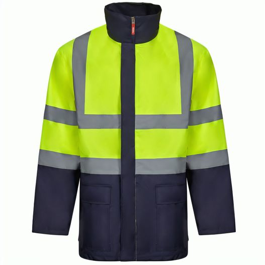 VL JUNO. Zweifarbiger 4-in-1-Parka (180 g/m²), aus Polyester (100%) mit PU-Beschichtung (Bild 1)