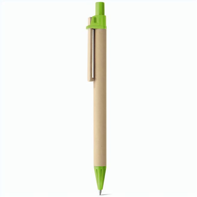 NAIROBI. Kraftpapier-Kugelschreiber mit Clip