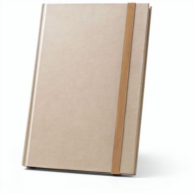 DICKINSON. A5-Notizbuch mit festem Einband, hergestellt aus Zuckerrohrpapier (80 % zuckerrohr) mit linierten Seiten