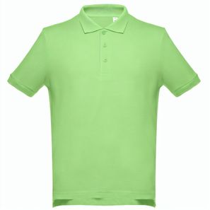 THC ADAM. Kurzarm-Poloshirt aus Baumwolle für Herren