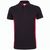 VL SUPAY. Zweifarbiges Piqué-Poloshirt (180 g/m²), kurzärmelig, aus Baumwolle (60%) und Polyester (40%)