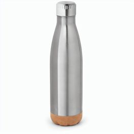 SOLBERG. Thermoskanne aus Edelstahl und Korkboden, 560 ml