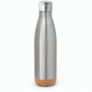 SOLBERG. Thermoskanne aus Edelstahl und Korkboden, 560 ml