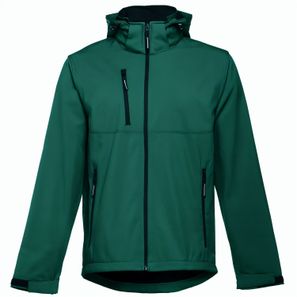 THC ZAGREB. Herren-Softshell-Jacke aus Polyester und Elastan