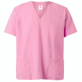 VL FLORA. Kurzarm-Tunika (140 g/m²), aus 100 % Mikrofaser