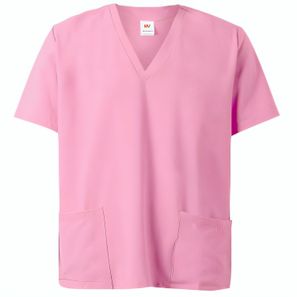 VL FLORA. Kurzarm-Tunika (140 g/m²), aus 100 % Mikrofaser