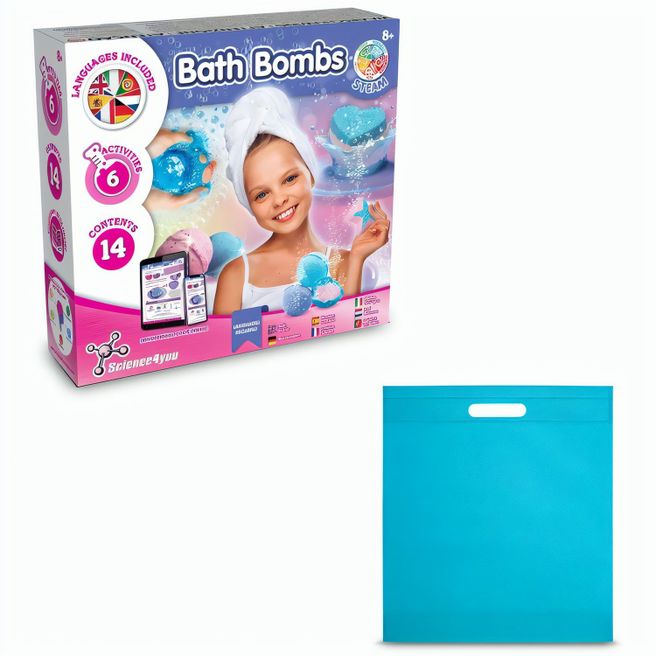 Bath Bombs Kit IV. Lernspiel lieferung inklusive einer non-woven tasche (80 g/m²)