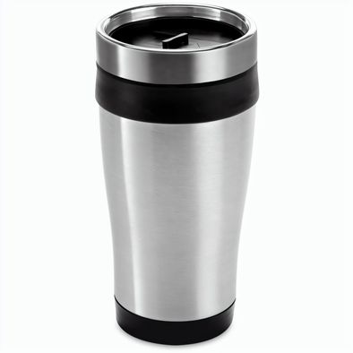 BATUM. Reisebecher aus Edelstahl und PP, 420 ml