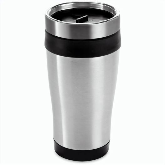 Produktabbildung BATUM. Reisebecher aus Edelstahl und PP, 420 ml BATUM. Reisebecher aus Edelstahl und PP, 420 ml (Bild 1)