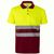 VL CUPID. Zweifarbiges Poloshirt im Bird-Eye-Design (160g/m²) mit kurzen Ärmeln, aus Polyester (100%) (Bild 2)