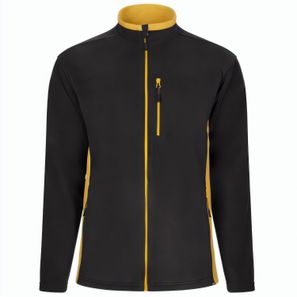 VL GERAS. Zweifarbige Fleecejacke (220g/m²) aus Polyester (100%)