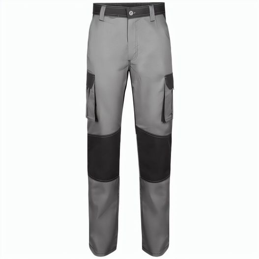VL NJORD. Zweifarbige Twill-Hose mit mehreren Taschen (240 g/m²), aus Baumwolle (35%) und Polyester (65%) (Bild 1)