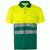 VL CUPID. Zweifarbiges Poloshirt im Bird-Eye-Design (160g/m²) mit kurzen Ärmeln, aus Polyester (100%) (Bild 1)