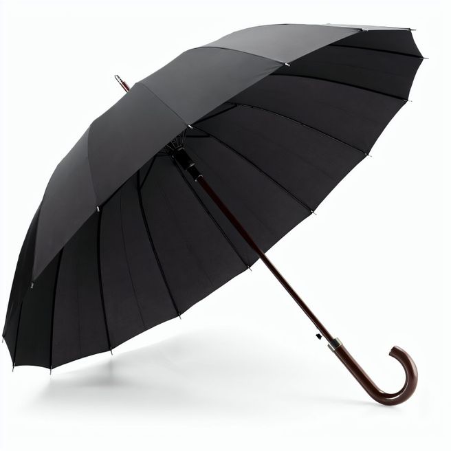 Produktabbildung HEDI. Regenschirm mit 16 Stangen aus 190T-Pongee mit automatischer Öffnung HEDI. Regenschirm mit 16 Stangen aus 190T-Pongee mit automatischer Öffnung