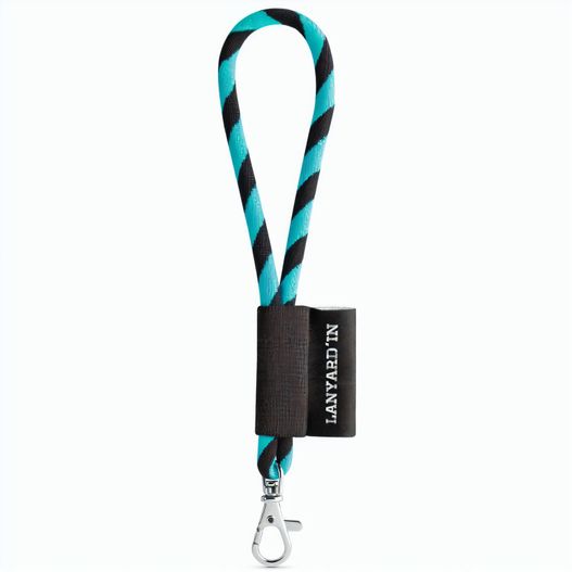 75090. SET Lanyard TUBE Short (Ø 7 mm) mit 9 mm Schnapperkarabiner (Bild 1)