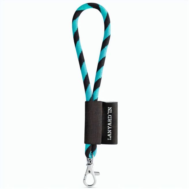 75090. SET Lanyard TUBE Short (Ø 7 mm) mit 9 mm Schnapperkarabiner