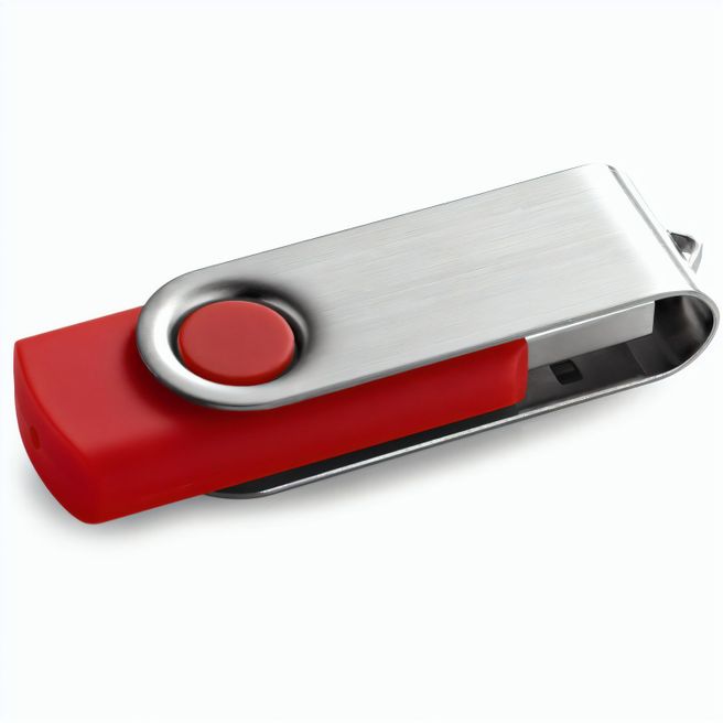 CLAUDIUS 4GB. USB-Stick 4 GB mit Metallclip