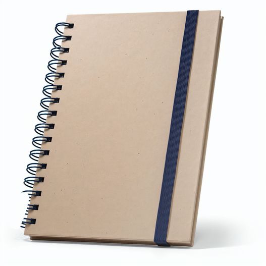 PROUST. A5 Notizbuch mit Ringen, fester Einband, aus Zuckerrohrpapier (80% zuckerrohr) mit unbedruckte Seiten (Bild 1)