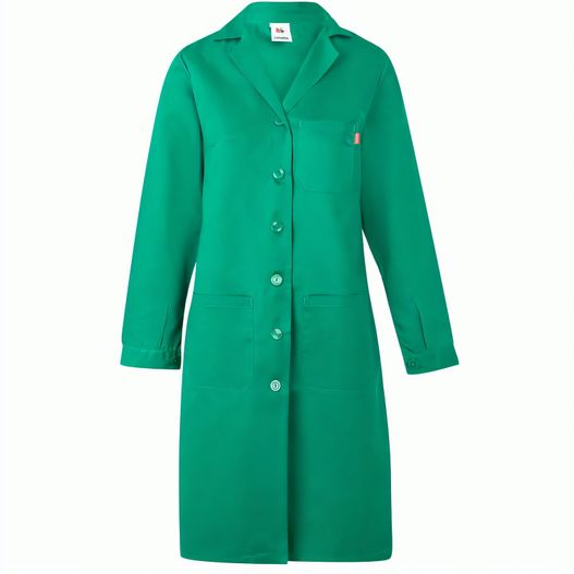 VL RAMA. Langärmeliger Kittel (175 g/m²), aus Baumwollköper (35 %) und Polyester (65 %) (Bild 1)