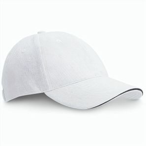 CHRISTOPHE. Sandwichmütze aus 100% Baumwolle (260 g/m²)