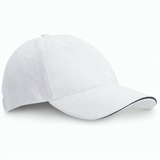 CHRISTOPHE. Sandwichmütze aus 100% Baumwolle (260 g/m²) (Bild 1)