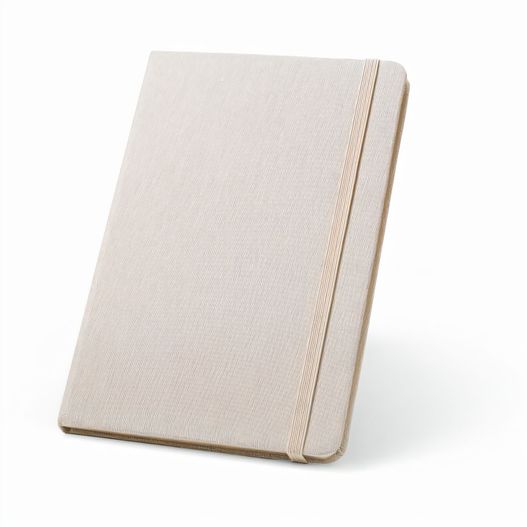 BOYD. A5 Notizbuch aus recyceltem Polyester (100% rPET) mit linierten Blättern (Bild 1)