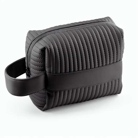 GILI. Kulturbeutel aus PU (21% recyceltes PU und 30% recyceltes Polyester) (Bild 1)