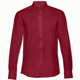 THC PARIS. Langärmeliges Popeline-Hemd für Herren