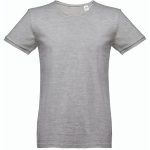 THC SAN MARINO. Kurzärmeliges Herren-T-Shirt aus gekämmter Baumwolle