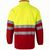 VL EROS. Zweifarbige Fleecejacke (280g/m²), aus Polyester (100%) (Bild 4)