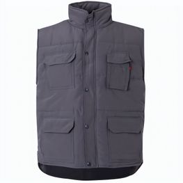 VL MEFITIS. Steppweste mit mehreren Taschen (220g/m²), aus Polyester (100%)