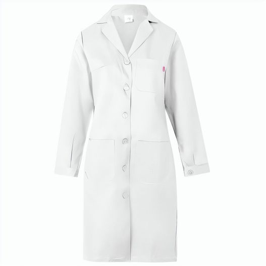 VL RAMA. Langärmeliger Kittel (175 g/m²), aus Baumwollköper (35 %) und Polyester (65 %) (Bild 1)