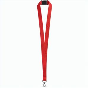 LEEDS. Lanyard aus Polyester mit Sicherheitsverschluss